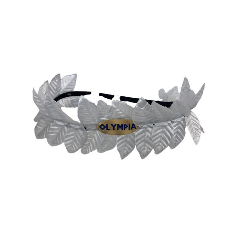 Olympia Silver Leaf Headband (6 Pieces)
